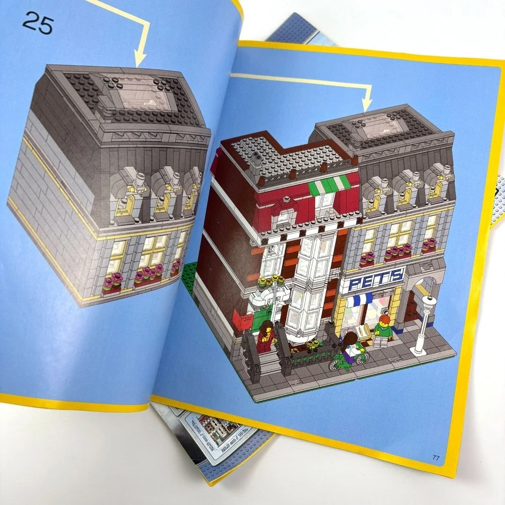 Lego Creator Expert Pet Shop 10218 Instruction Manuals Books‎ 1 & 2 Only Modular